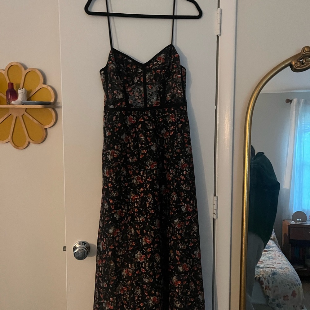 Allen Schwartz Eden Bustier Midi Dress